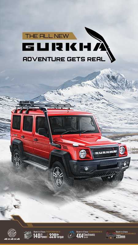 Force Gurkha - 4x4 Car in India | Price, Interior, Mileage 
